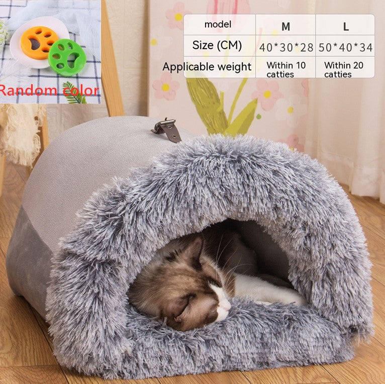 Nid portable pour animaux – Chaud, imperméable et confortable pour chiens et chats »