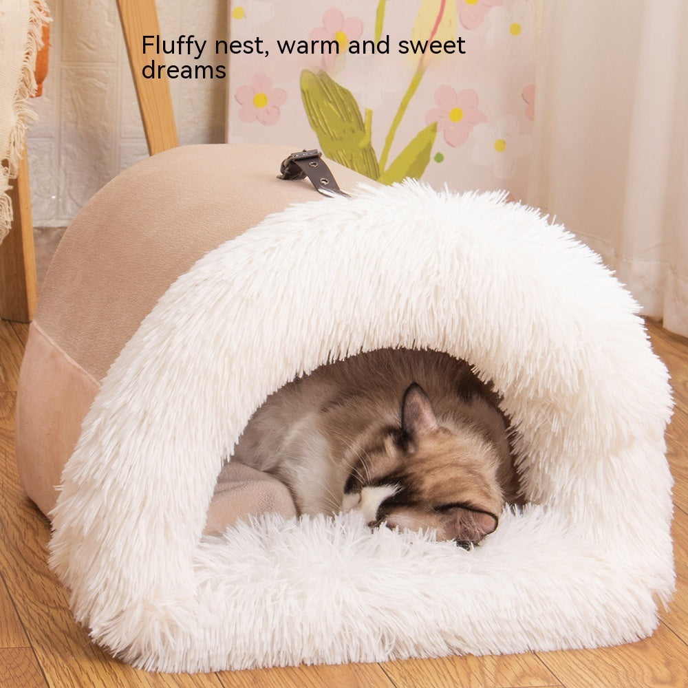 Nid portable pour animaux – Chaud, imperméable et confortable pour chiens et chats »