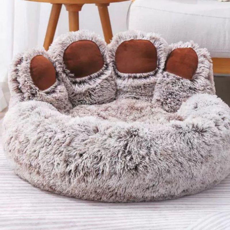 Lit pour chien chaud – Taille moyenne à grande, doublé polaire