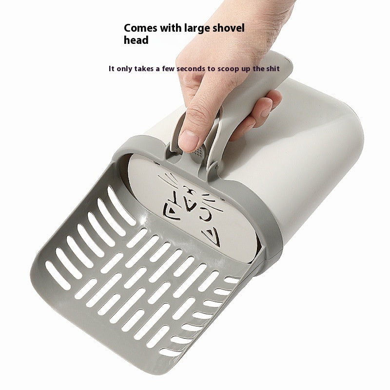 Pelle et boîte à litière pour chat – collecte et rangement des déchets pratique