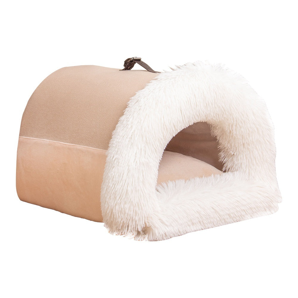 Nid portable pour animaux – Chaud, imperméable et confortable pour chiens et chats »