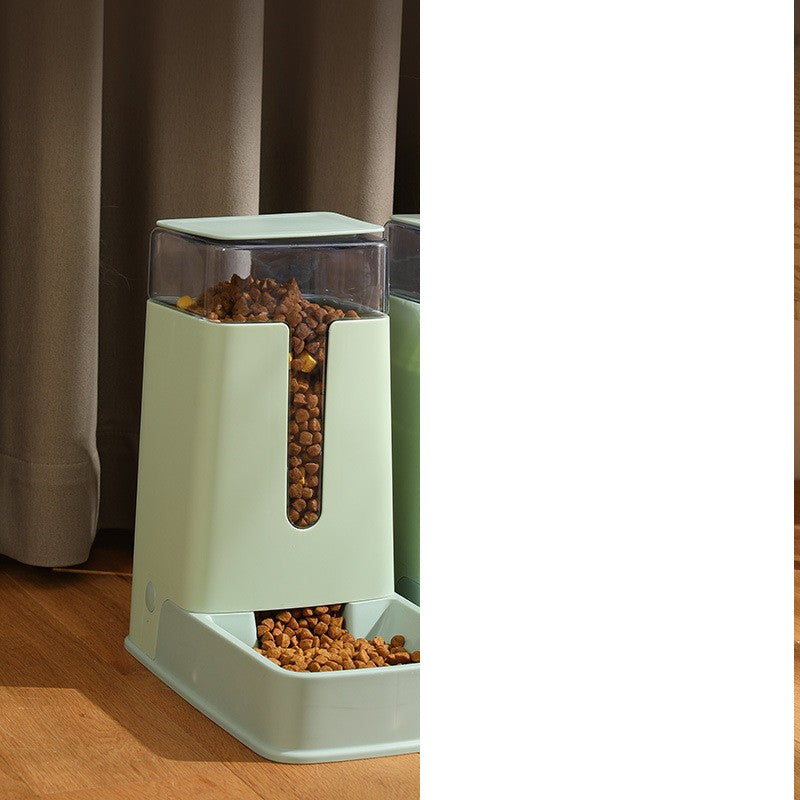 Distributeur automatique double pour nourriture et eau – Animaux domestiques